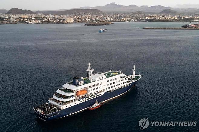 크루즈선 MV 혼디우스 [AFP 연합뉴스 자료사진. 재판매 및 DB 금지]
