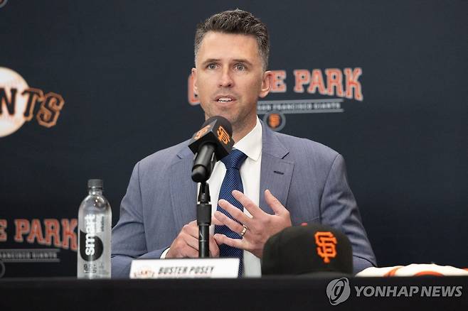 버스터 포지 MLB 샌프란시스코 구단 사장  [AP=연합뉴스 자료사진]