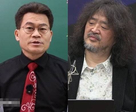 유튜버 전한길 씨(왼쪽), 김어준 씨 (사진=유튜브 채널 '전한길 뉴스', '김어준의 겸손은 힘들다 뉴스공장' 영상 캡처)