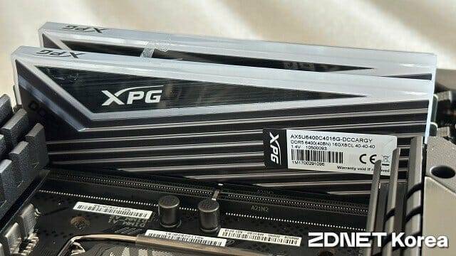 데스크톱 PC용 DDR5-5400 메모리. (사진=지디넷코리아)