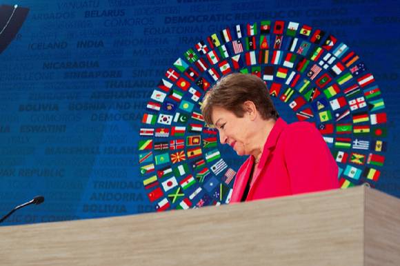 크리스탈리나 게오르기에바 국제통화기금(IMF) 총재. [사진=연합뉴스]