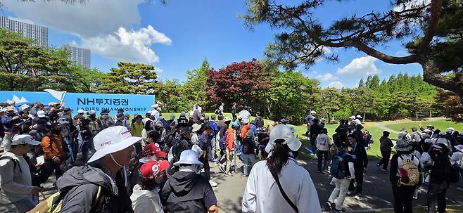 김효주-이예원-김민솔 조에 구름 관중 몰려, KLPGA투어 NH투자증권 레이디스 챔피언십 첫날