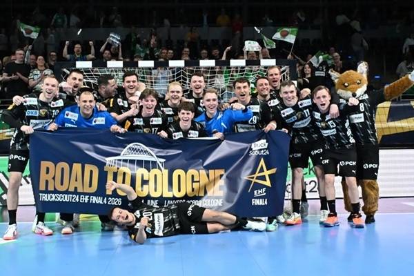 사진 2025/26 Machineseeker EHF 남자 핸드볼 챔피언스리그 4강에 진출한 베를린