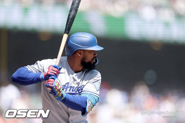 [사진] LA 다저스 테오스카 에르난데스 ⓒGettyimages(무단전재 및 재배포 금지)