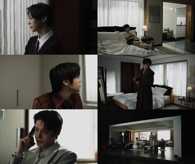 The group Zerobaseone has heightened the excitement ahead of their comeback.Zerobaseone (Sung Han-bin, Kim Ji-woong, Seok Matthew, Kim Tae-rae, and Park Geon-wook) released the second concept film and photos for their sixth mini-album, ‘Ascend -’, on the 7th and 8th.The concept film, released first, began with the phrase “WHERE THE MEN ARE,” creating a meaningful atmosphere.While the grand scale of the visuals heightened the sense of immersion, the ending revealed that all scenes unfolded within a set, completing a cinematic narrative.The concept photos drew attention with images that looked as if they had captured a scene from a movie.Each member appeared like a character placed within their own space and situation, completing different narratives within a single scenario, adding to the viewing pleasure.They captivated attention by exuding an overwhelming aura within a restrained mood, while simultaneously revealing a more relaxed atmosphere.This content is currently garnering an enthusiastic response for its composition that tells a single story, befitting the concept of Scenario.The concept film and photos heightened immersion through direction that resembled a continuous sequence of movie scenes, and are raising curiosity about the new songs by interpreting 2000s sensibilities through Zerobaseones unique minimalism.Zerobaseone plans to demonstrate their expanded musical spectrum amidst unceasing leaps forward through their new album Ascend -, which condenses their musical journey into a single narrative, and the title track TOP 5.Meanwhile, Zerobaseones 6th mini album Ascend - will be released on various online music sites at 6 PM on the 18th. Zerobaseone is a group formed in April 2023 through the Mnet audition program Boys Planet.After making their official debut three months later with their first mini-album, they announced last February that they would extend their group activities as a five-member unit.Photo = WakeOne