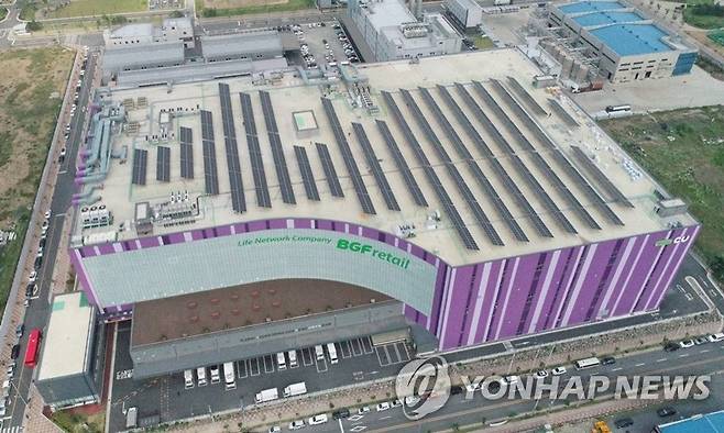 BGF리테일 충북 진천 중앙물류센터 [CU 제공. 재판매 및 DB 금지]