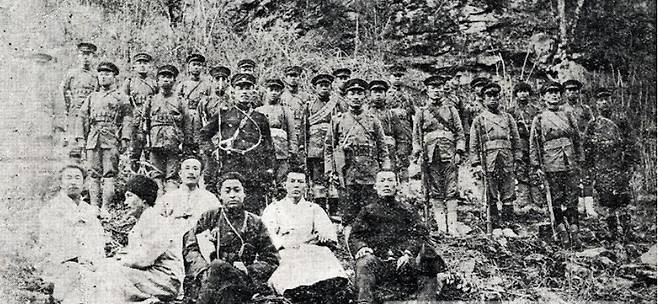 일제강점기 연해주 일대에서 항일전선에 나선 고려인 독립운동가들  [독립기념관 제공]