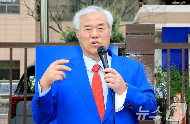 전광훈 사랑제일교회 목사. 2026.4.17 ⓒ 뉴스1 이호윤 기자