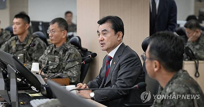 안규백 국방부 장관. 연합뉴스