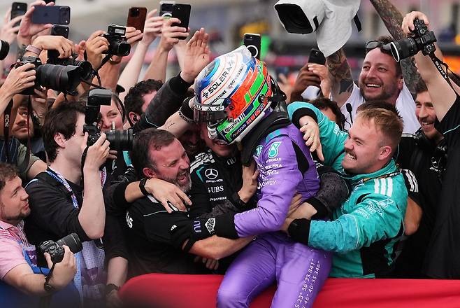 F1은 친환경이라는 명문과 레이스 본연의 가치라는 실리 사이에서 고민에 빠졌다. AP=연합뉴스