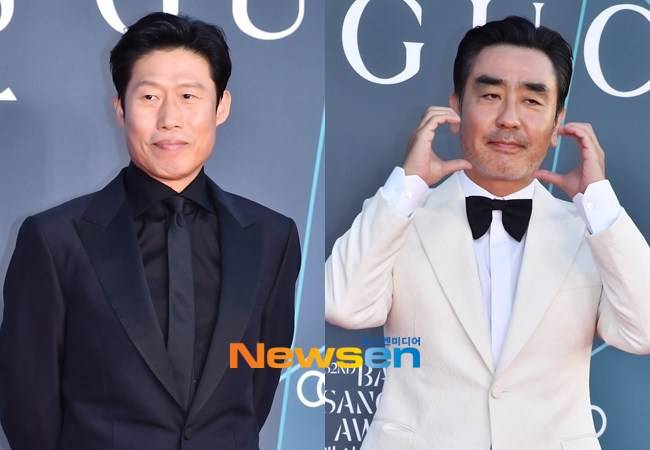 유해진, 류승룡 /사진=이재하 기자