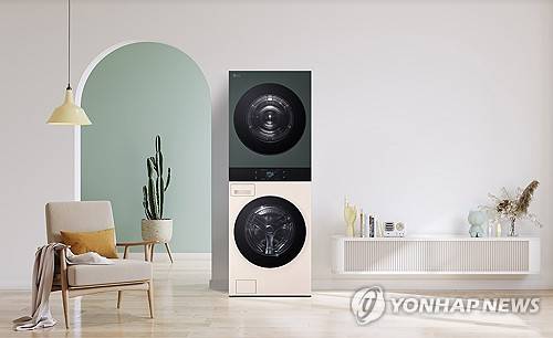 LG 트롬 워시타워 세탁기[출처 : 연합뉴스 자료사진]