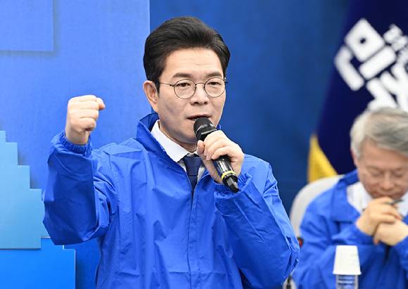 정원오 더불어민주당 서울시장 후보. [사진=곽영래 기자]