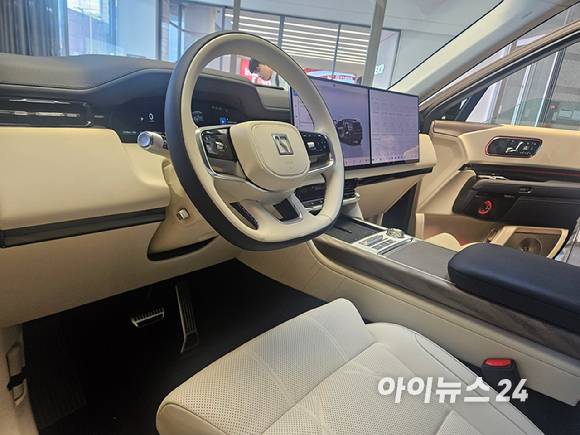 지커 7X 내부 [사진=설재윤 기자]