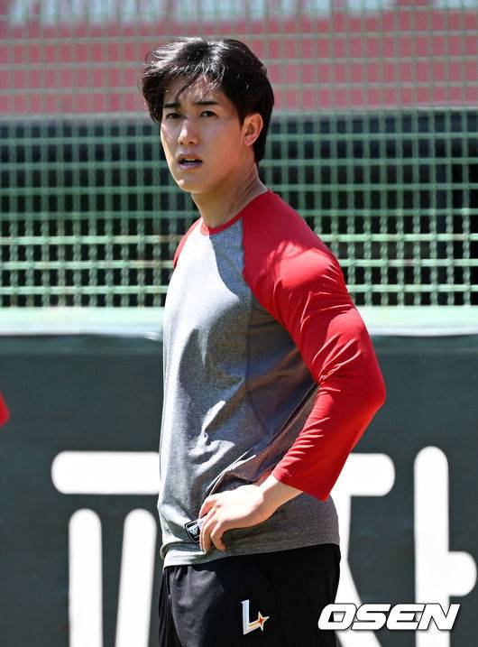 SSG 랜더스 히라모토 긴지로. /OSEN DB