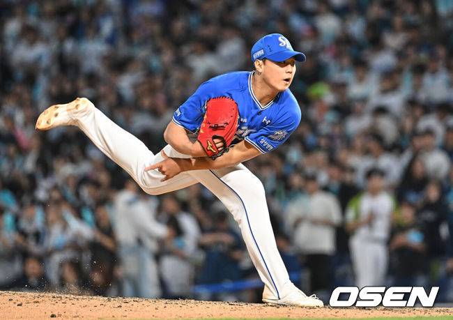 [OSEN=창원, 이석우 기자] 삼성 라이온즈 배찬승 138 2026.05.09 / foto0307@osen.co.kr