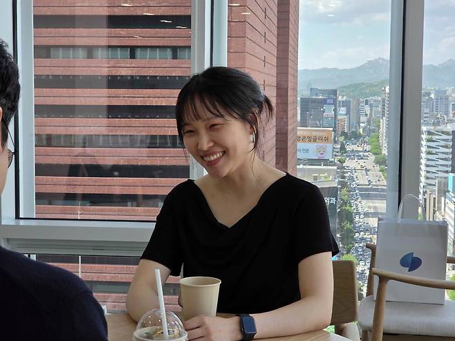 토스 조직 문화를 설명하는 조은지 구매입찰 플랫폼팀 프로덕트 오너(PO) [토스 제공. 재판매 및 DB 금지]`