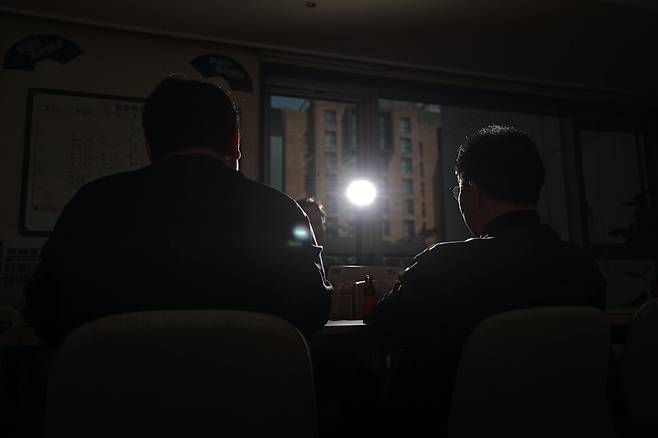 삼성전자 하청업체 소속 노동자들은 2026년 5월6일 한겨레21과의 인터뷰에서 “몇억원씩 받는다는 건 남의 얘기”라고 말했다. 이종근 기자 root2@hani.co.kr