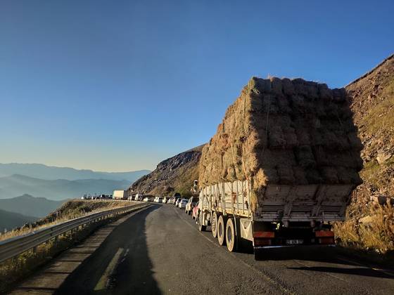Hitchhiking to the Black Sea city of Hopa, near the border with Georgia [JOEL DOWN]