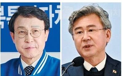 (좌측) 이남호·천호성 전북교육감 후보.