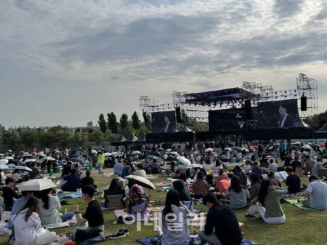 9일 난지한강공원에서 열린 '별 하나 페스티벌'. (사진=신수정 기자)