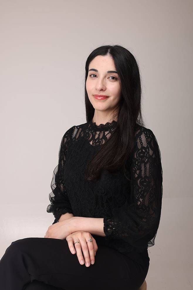 아모레퍼시픽에서 근무하는 이탈리아인인 포나리 일라리아. 사진 아모레퍼시픽