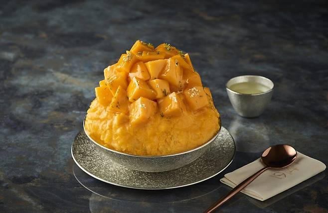 조선 팰리스 망고 빙수 [조선호텔앤리조트 제공. 재판매 및 DB 금지]