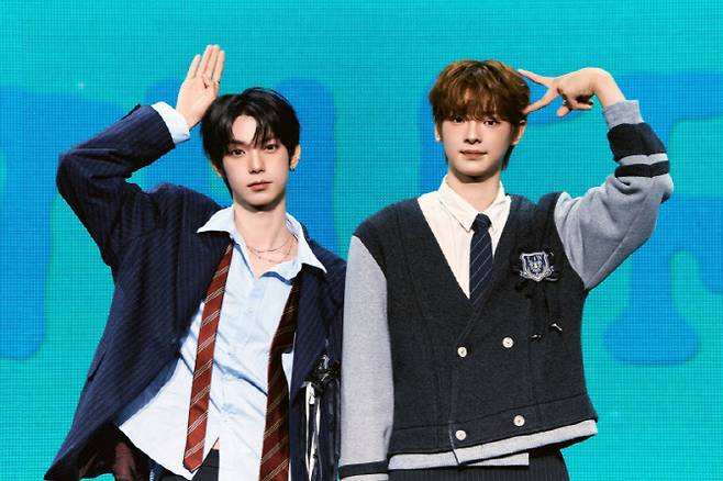 최립우(왼쪽), 강우진(사진=FNC엔터테인먼트)