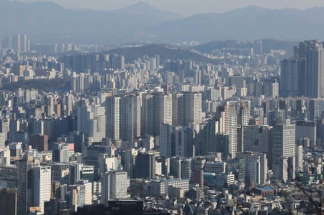 서울 아파트 전경. 연합뉴스