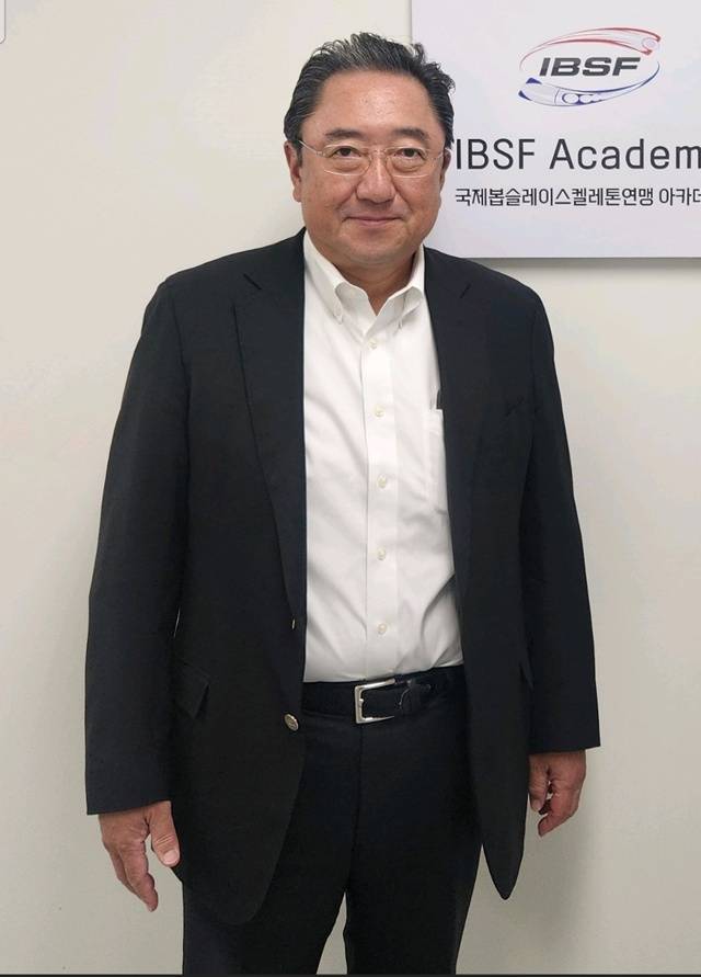 기타노 다카히로 전 일본 봅슬레이·루지·스켈레톤 연맹 회장. /사진=대한봅슬레이스켈레톤경기연맹 제공
