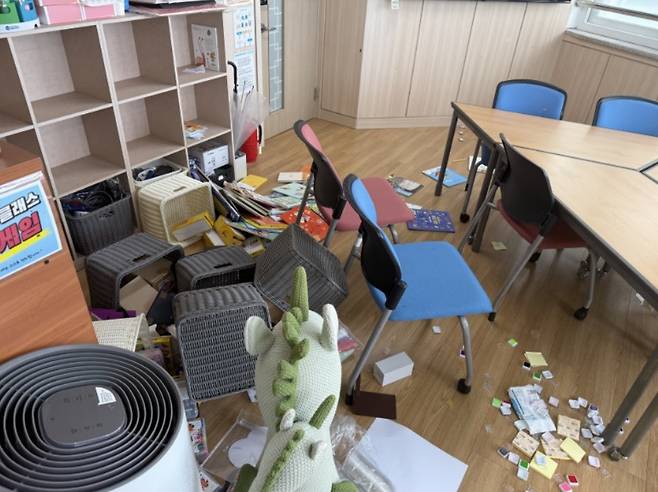 사건이 발생한 제주도내 모 초등학교 위클래스 교실. 사진=제주교사노동조합