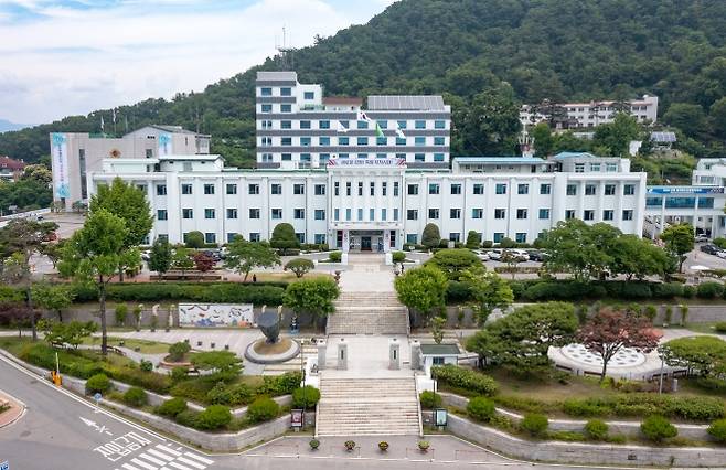 강원도청 전경.  서울신문  DB