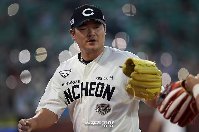 SSG 노경은. SSG랜더스 제공