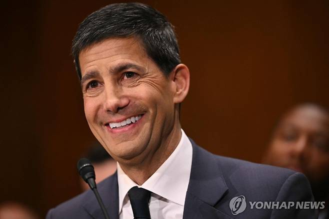 美연방 상원서 인준안이 통과된 케빈 워시 신임 연방준비제도 의장 후보자 [AFP 연합뉴스 자료사진. 재판매 및 DB 금지]