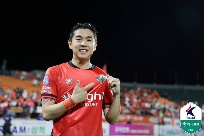 강원 김대원. [한국프로축구연맹 제공. 재판매 및 DB 금지]
