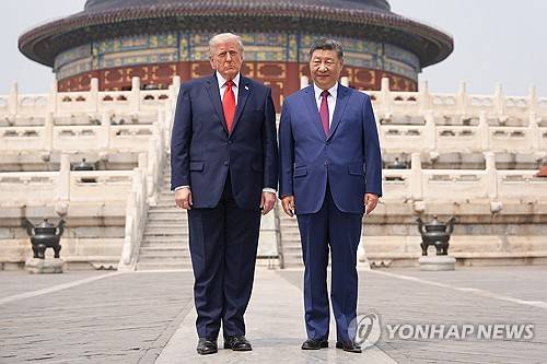 트럼프 미국 대통령과 시진핑 중국 국가주석 [AP=연합뉴스 자료사진 제공]