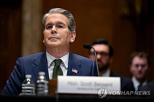 스콧 베선트 미 재무장관 [로이터 연합뉴스 자료사진]