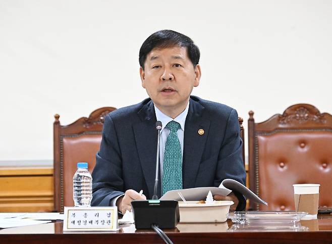 구윤철 부총리 겸 재정경제부 장관. 재정경제부 제공