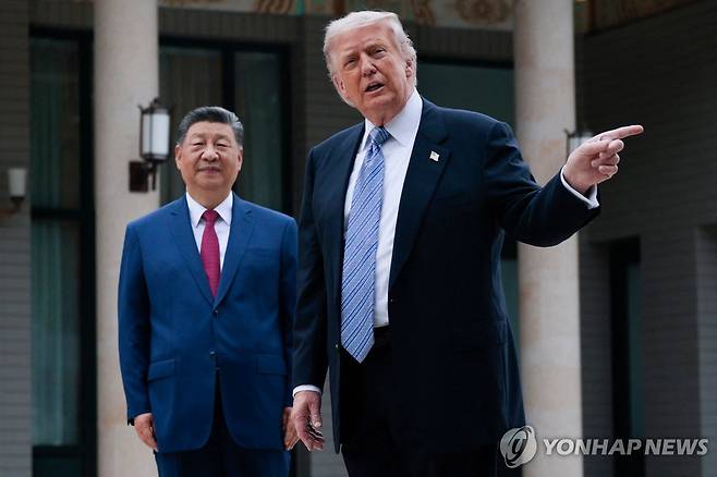 도널드 트럼프 미국 대통령과 시진핑 중국 국가주석 [AFP=연합뉴스 자료사진. 재판매 및 DB 금지]