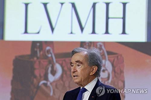 베르나르 아르노 LVMH 회장 [로이터 연합뉴스 자료사진. 재판매 및 DB 금지]
