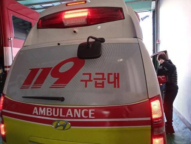 119 구급차 모습. 한국일보 자료사진