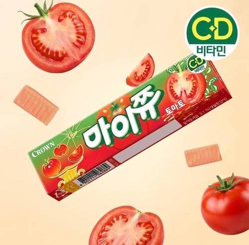 크라운제과, ‘마이쮸 토마토’. [크라운제과 제공]