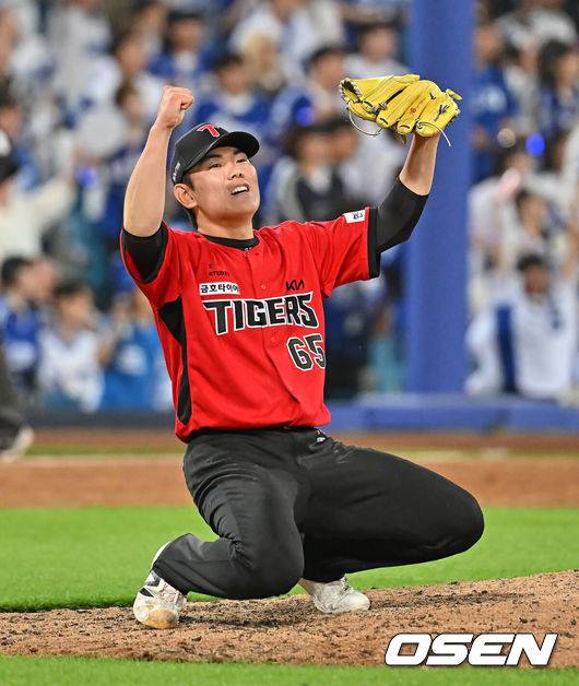 [OSEN=대구, 이석우 기자] KIA 타이거즈 성영탁 007 2026.05.15 / foto0307@osen.co.kr
