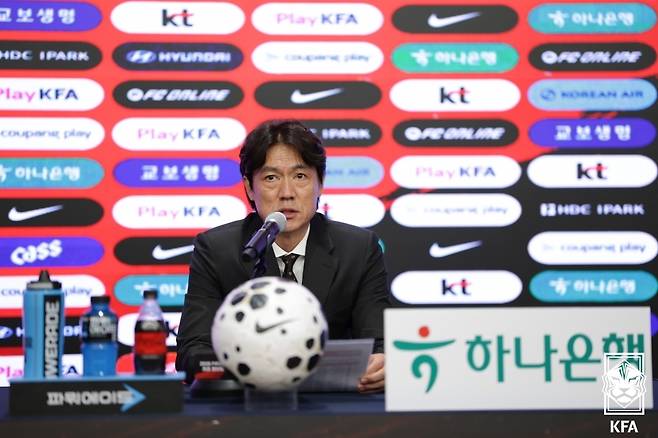 홍명보 축구대표팀 감독 | 대한축구협회 제공