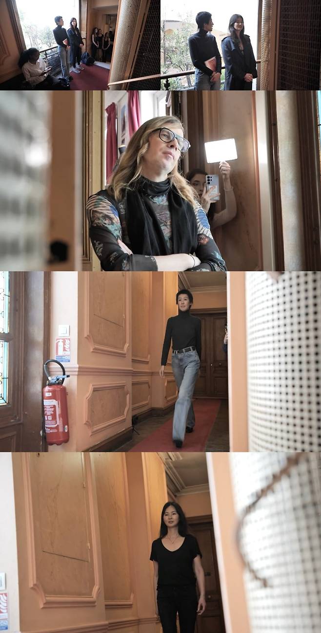 '소라와 진경'에서 이소라(56)와 '돌싱' 홍진경(48)이 파리 패션위크 오디션에 도전한다./사진제공=MBC