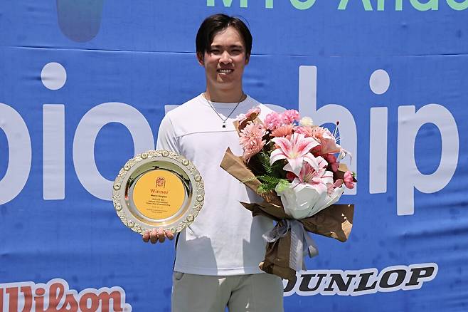 ITF 안동 국제남자테니스대회 우승 사이토 케이스케