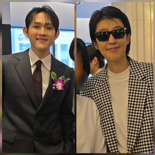 16일 최준희 지인 손광숙 대표는 자신의 SNS를 통해 서울 강남 한 호텔에서 열린 결혼식 현장 사진 여러 장을 공개했다 샤진=SNS