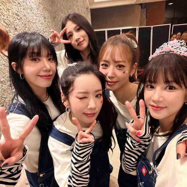 사진 = 박초롱 인스타그램 / 에이핑크 단체 사진