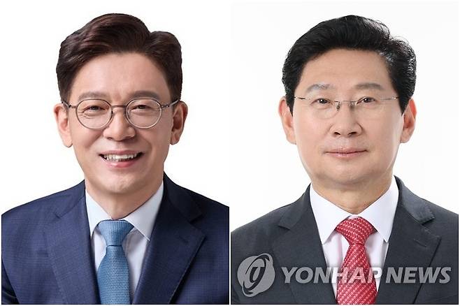 현근택·이상일 용인시장 후보 [중앙선관위 제공. 재판매 및 DB 금지]