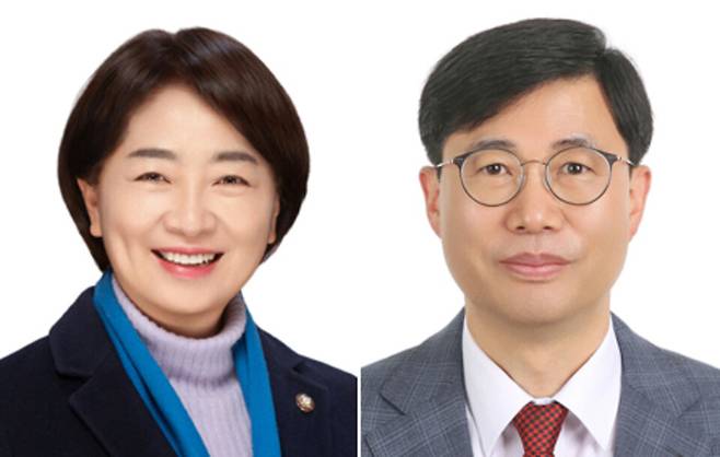 ▲ 고양시 자선거구 더불어민주당 신인선·국민의힘 이홍규